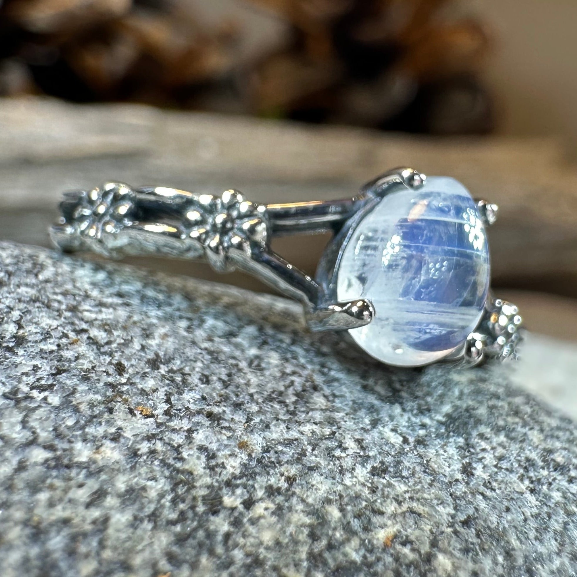 Fira Moonstone Ring