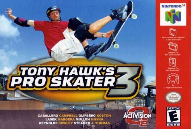 Tony Hawk's Pro Skater 3 (Nintendo 64) - Game Manual Only