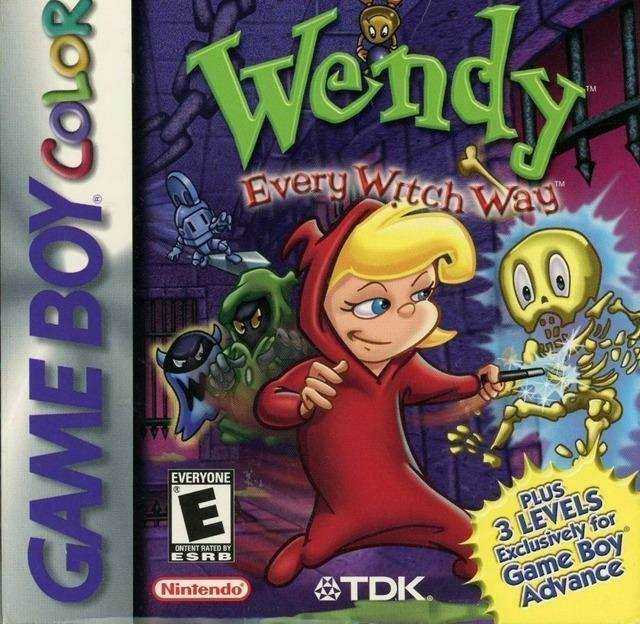 Wendy Every Witch Way (Gameboy Color) - Game Manual Only