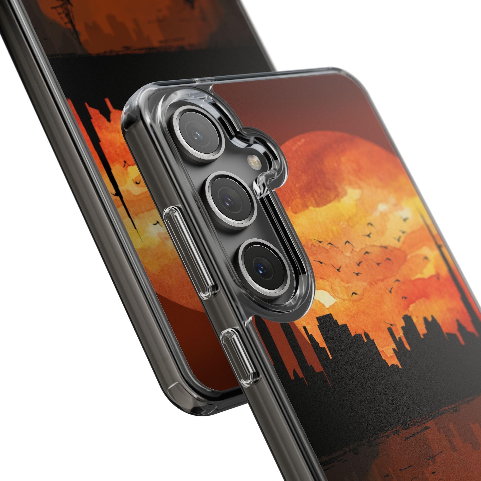 Fading Fire: The Mystery of the Dark Sunset Clear Cases