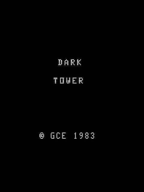Dark Tower (Vectrex) - Game Manual Only