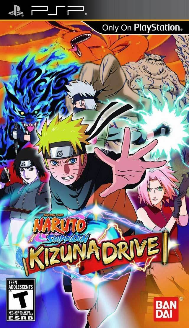 Naruto Shippuden: Kizuna Drive (PSP) - Game Manual Only