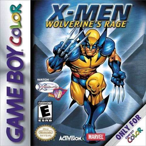 X-Men Wolverines Rage (Gameboy Color) - Game Manual Only