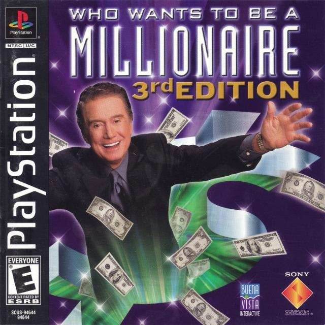 Who Wants To Be A Millionaire 3rd Edition (Playstation) - Game Manual Only