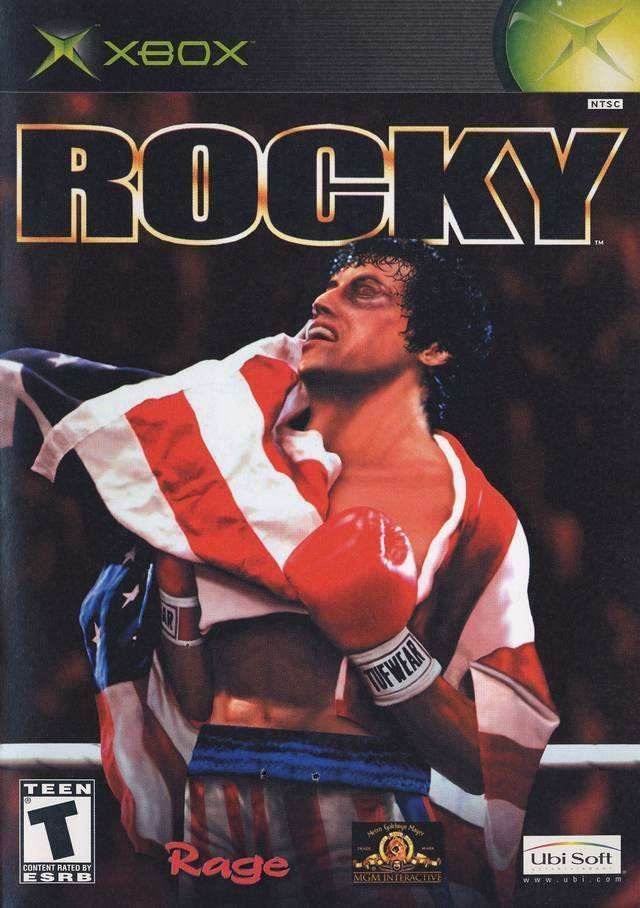Rocky (Xbox) - Game Manual Only