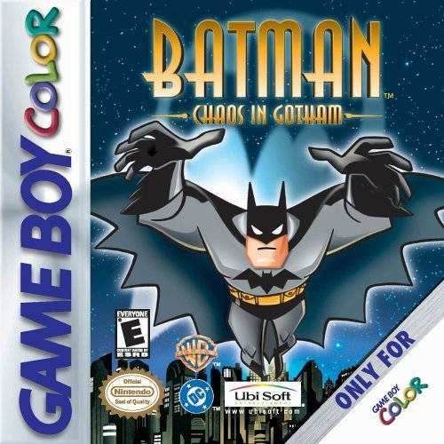 Batman Total Chaos in Gotham City (Gameboy Color) - Game Manual Only
