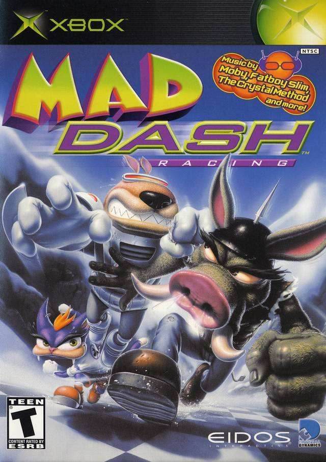 Mad Dash Racing (Xbox) - Game Manual Only