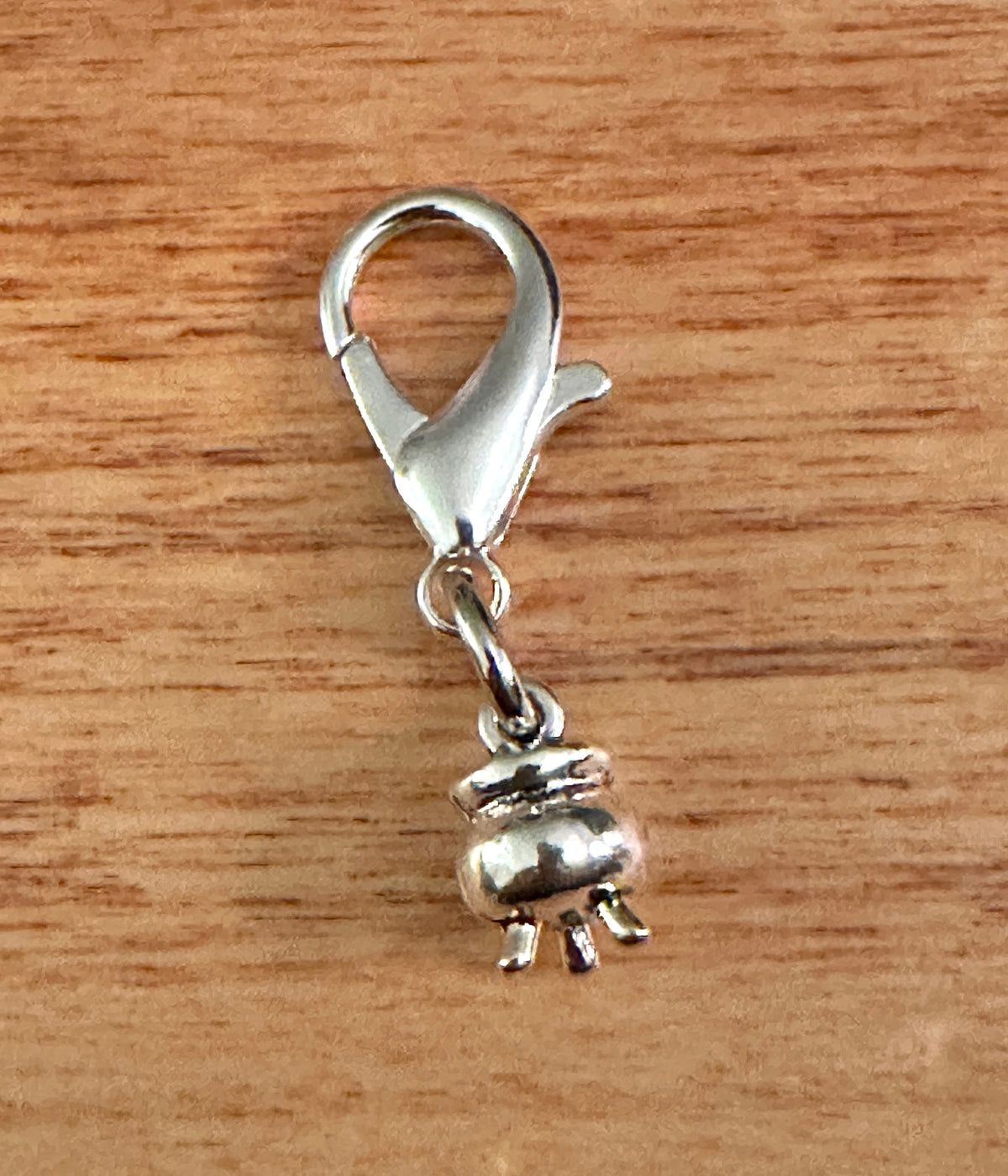 Witchy Mini Cauldron Zipper Pull Charm
