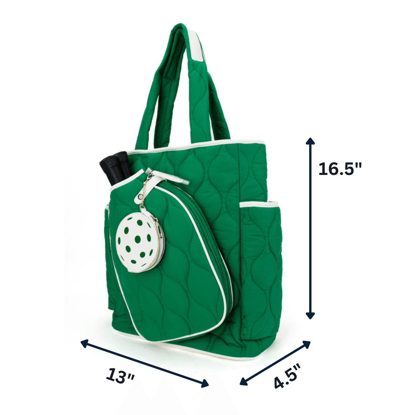 Fifth Ave Pickleball Convertible Tote Bag/Backpack - Admiral Navy