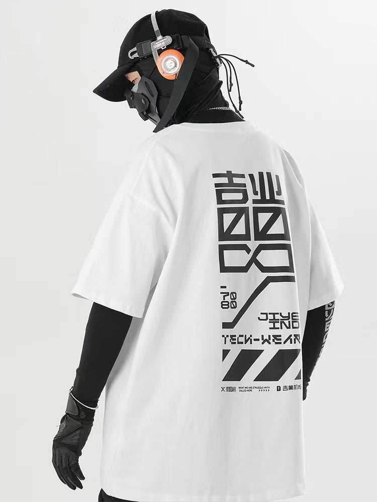 JX Neo Cyber Graphics Tee - White / M