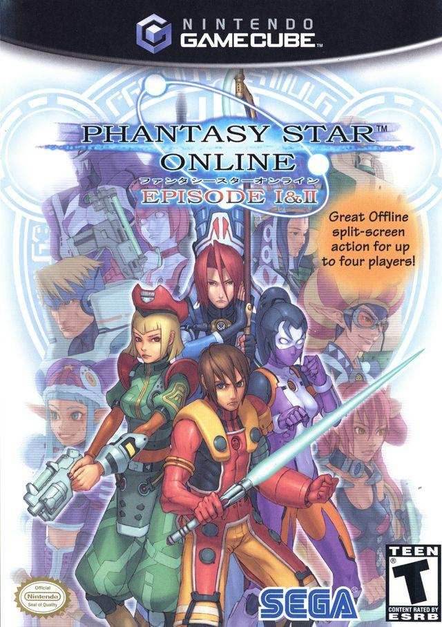 Phantasy Star Online Episode I & II (Gamecube) - Complete - Very Good