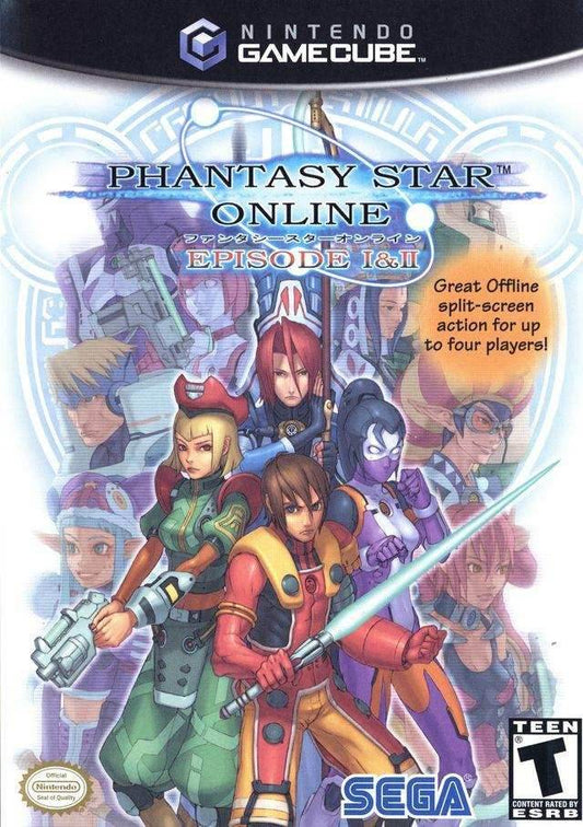 Phantasy Star Online Episode I & II (Gamecube) - Complete - Very Good