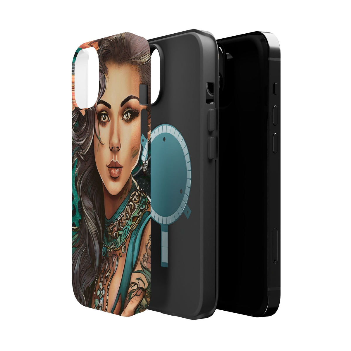 Vibrant Beauty Magnetic Tough Phone Case