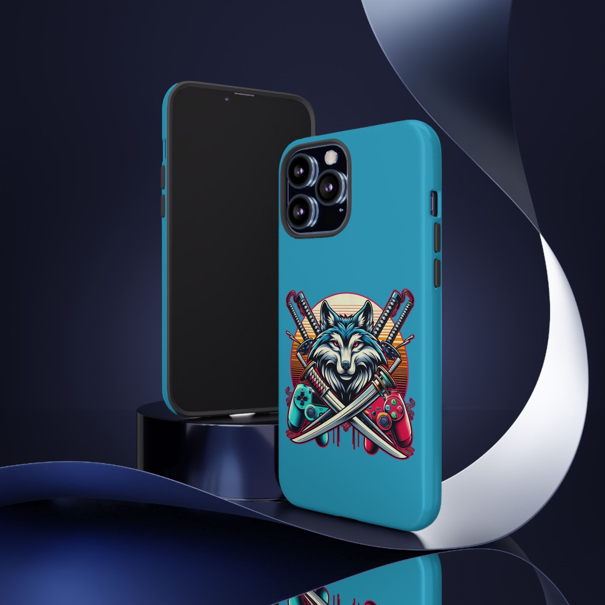 The Wolf Gamer Phone Cases