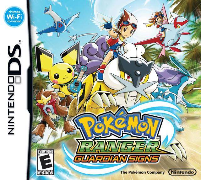 Pokemon Ranger: Guardian Signs (Nintendo DS) - Game Manual Only