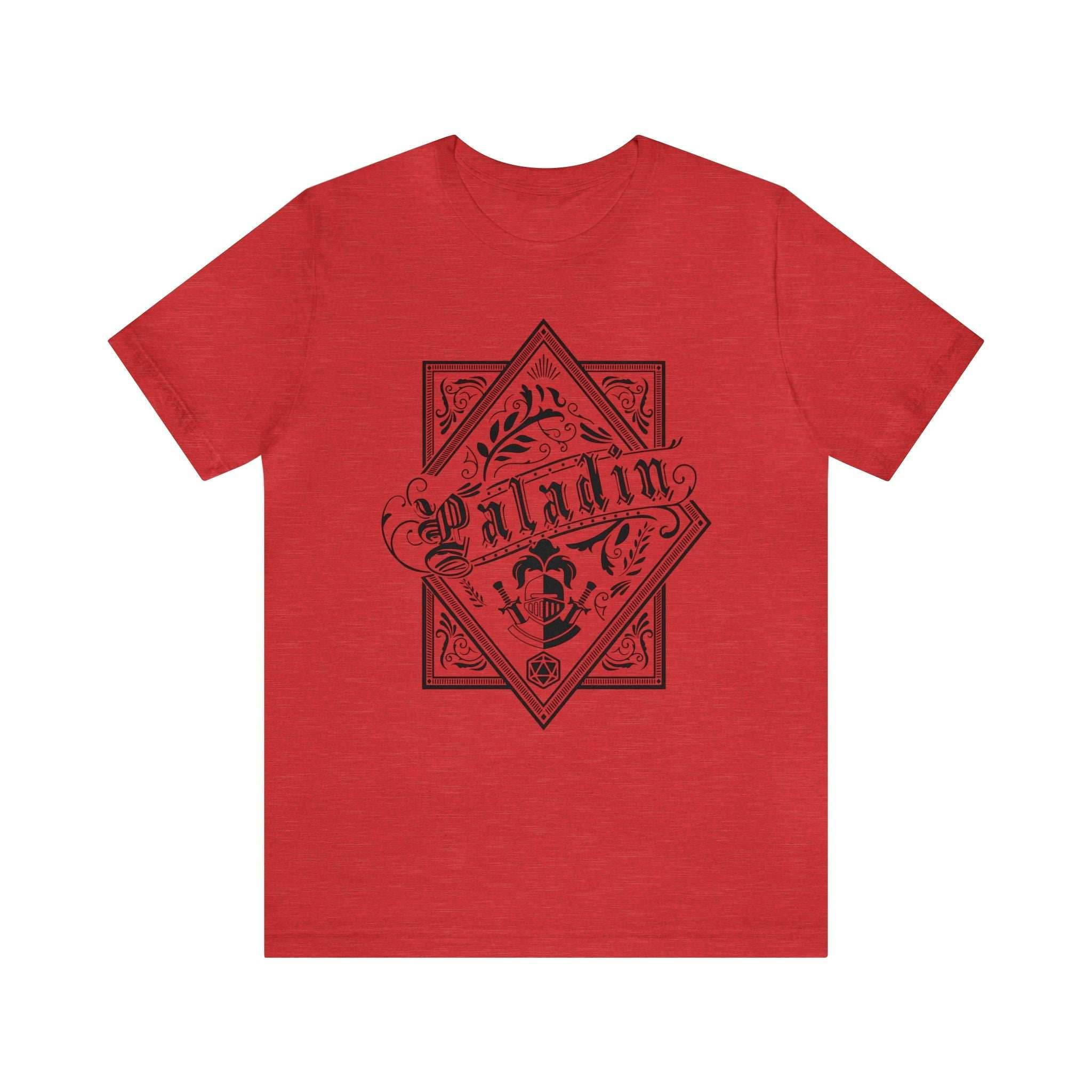 Paladin Class Shirt - Heather Red / S