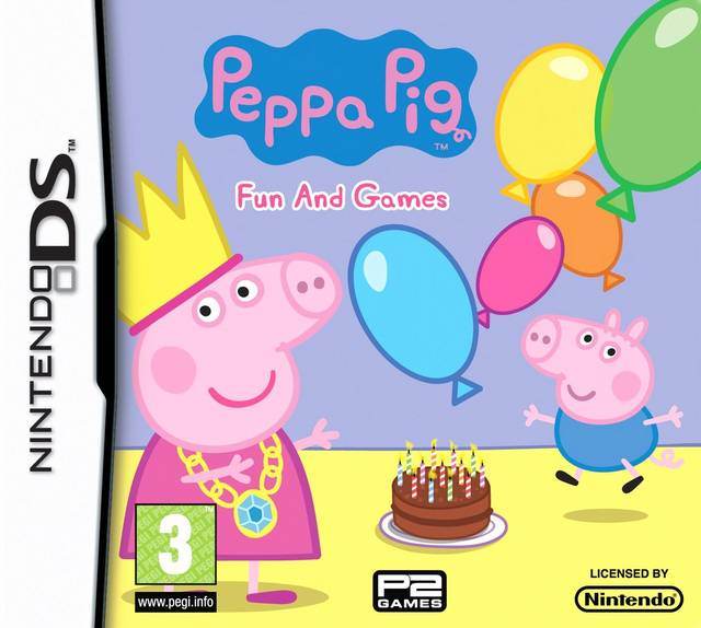 Peppa Pig: Fun And Games [European Import] (Nintendo DS) - Game Manual Only