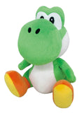 Super Mario All Star Collection Green Yoshi Plush Doll 8"