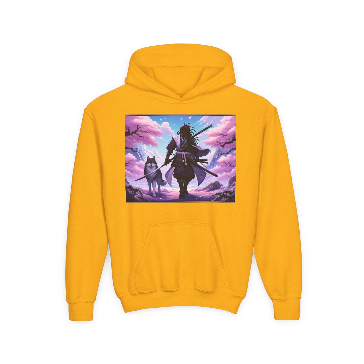 Walking The Wolves to Battle Youth Hooded Sweatshirt