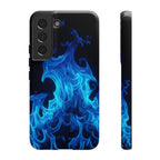 Blue Flames Tough  Phone Case