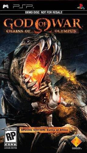 God of War: Chains Of Olympus - Battle of Attica [Demo Disc] (PSP) - Game Only