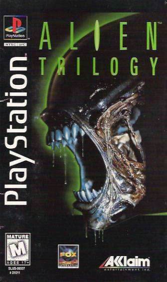 Alien Trilogy Long Box (Playstation) - Game Manual Only