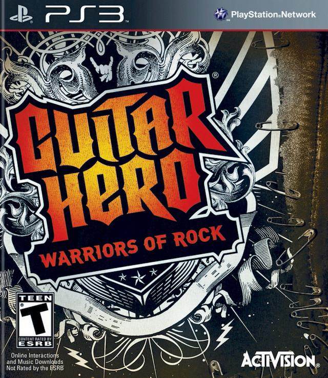 Guitar Hero: Warriors of Rock (Playstation 3) - Game Manual Only