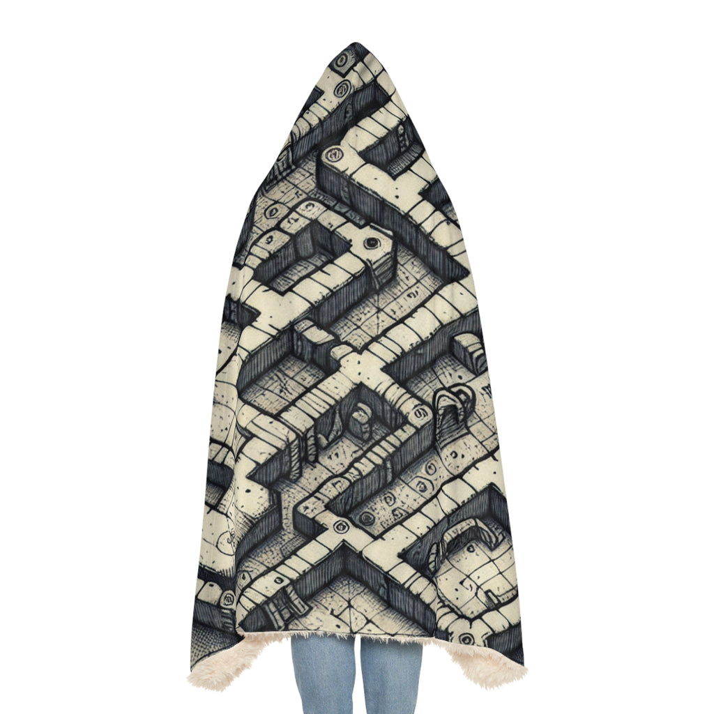 Dungeon map Snuggle Blanket