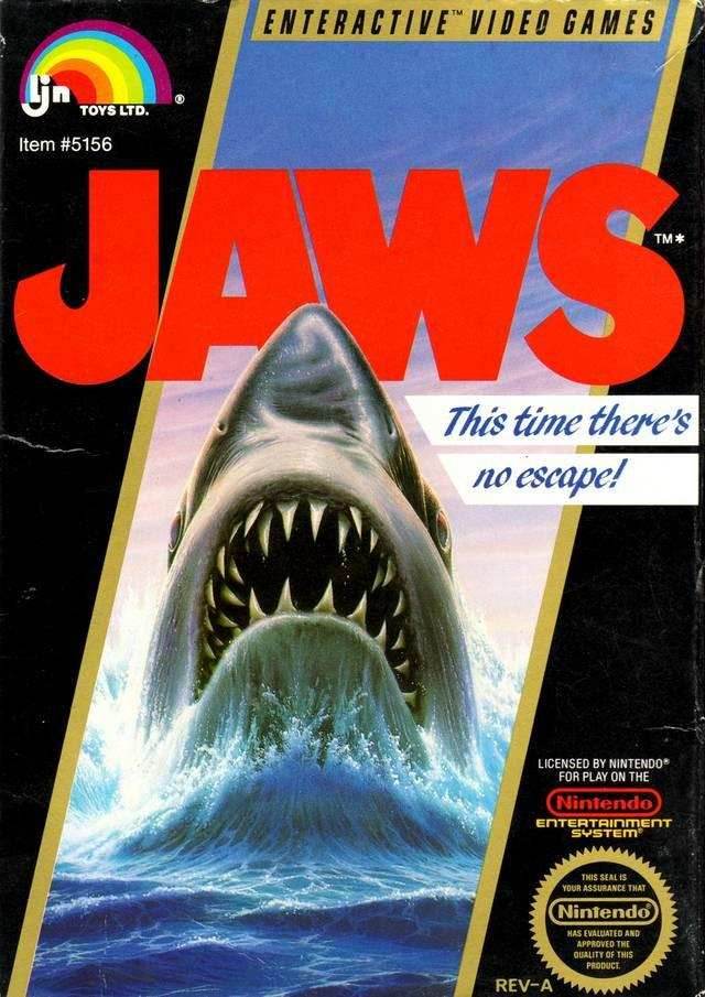Jaws (Nintendo NES) - Game Manual Only