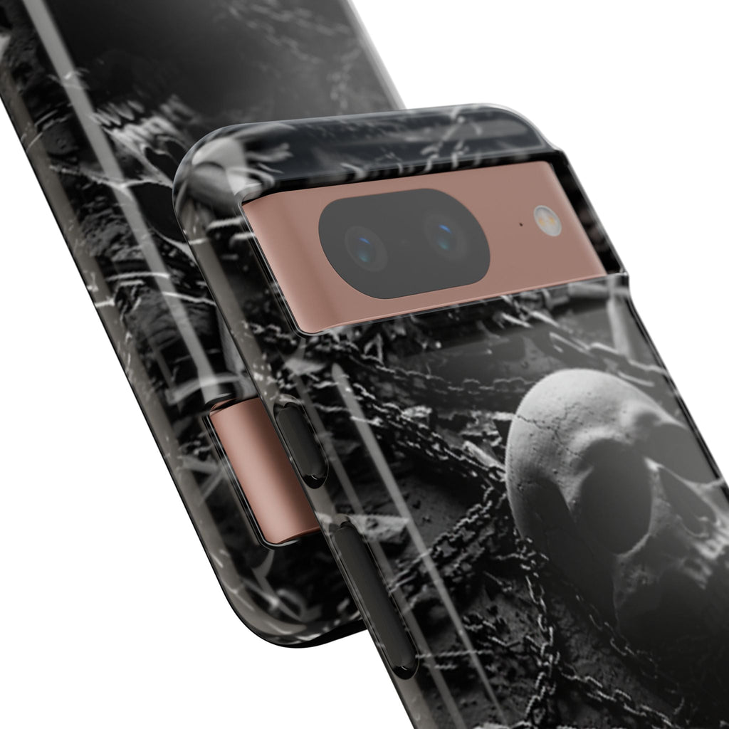Gothic Skull Tough Phone Case
