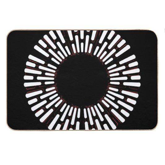 Death Star Lighting Bath Mat