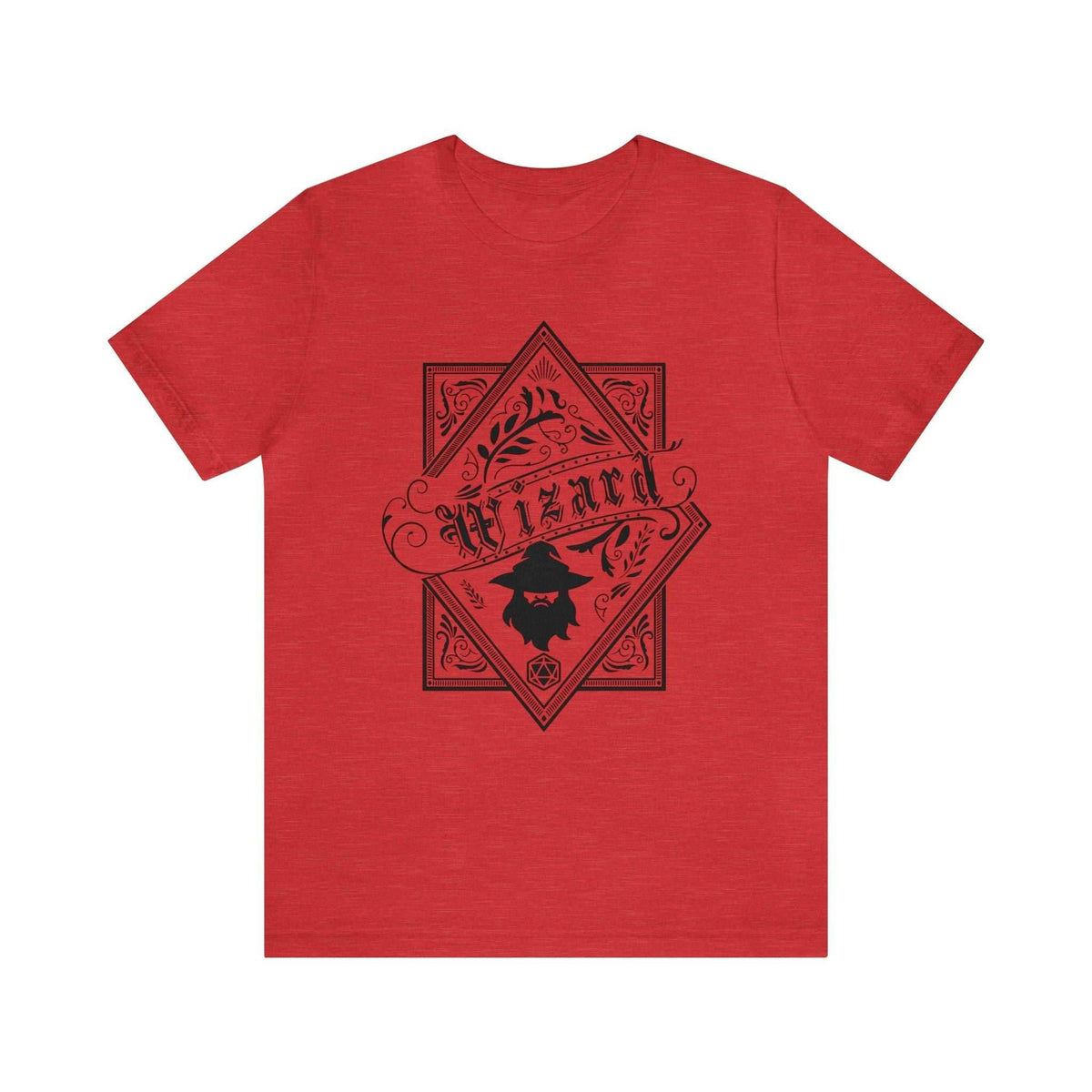 Wizard Class Shirt - Heather Red / S