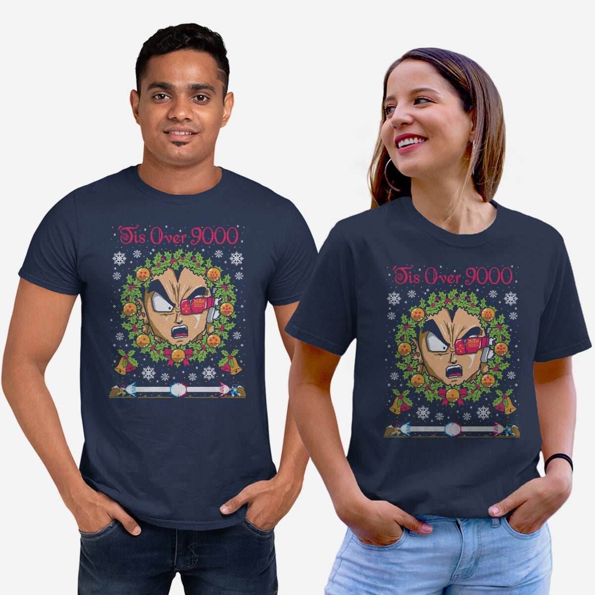 Tis Over 9000 - Unisex / Black / S