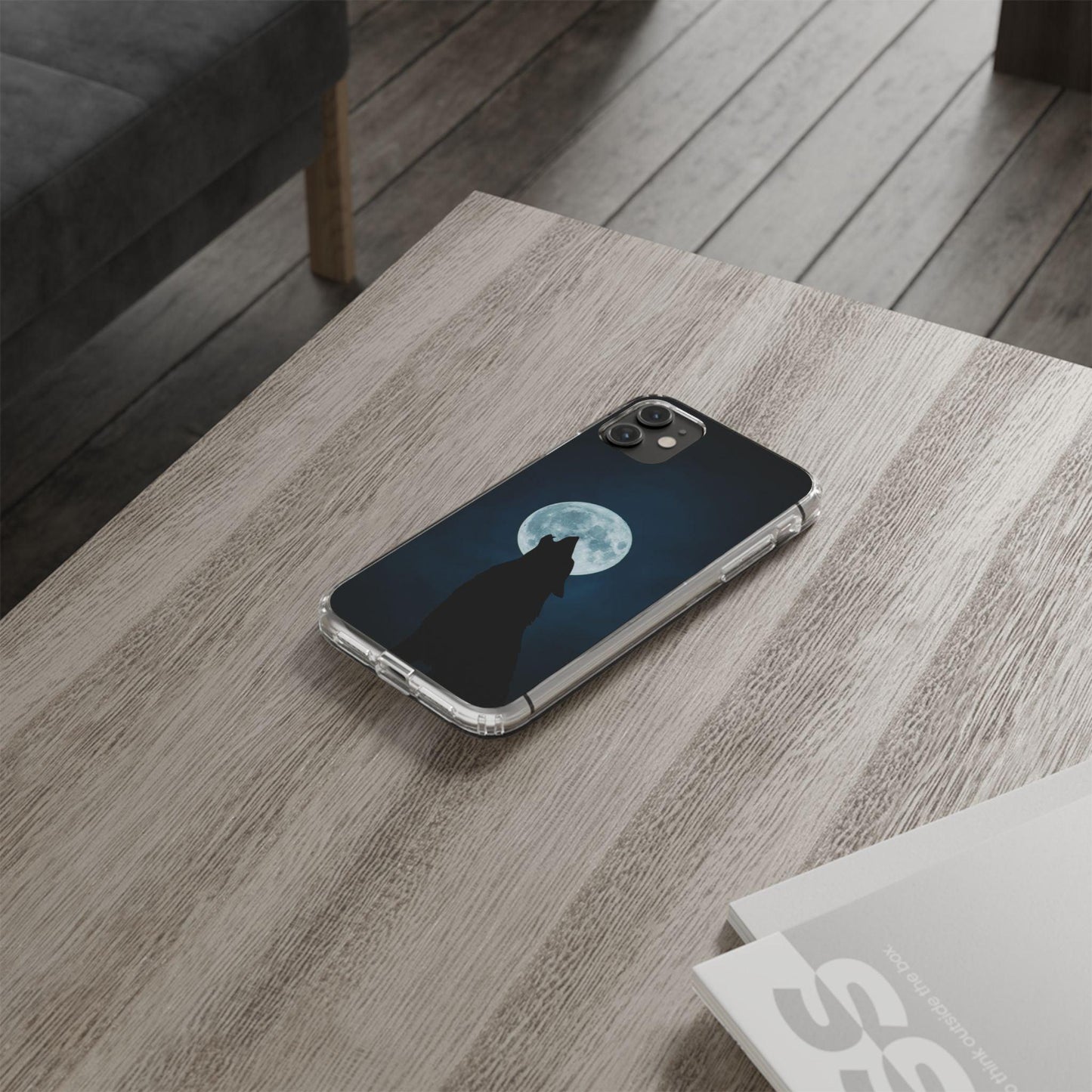 Full Moon and Wolf Clear Cases