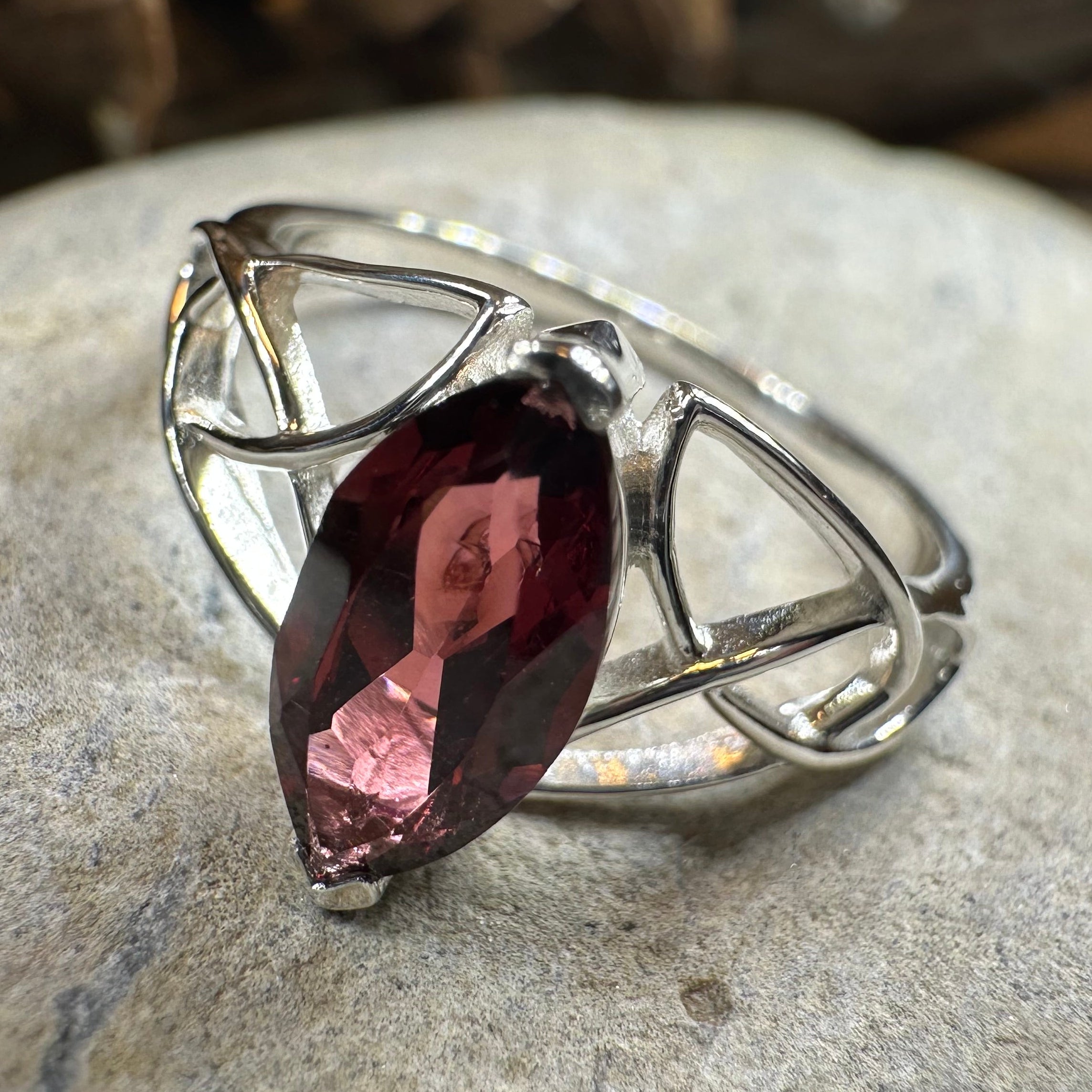 Millicent Celtic Trinity Knot Ring