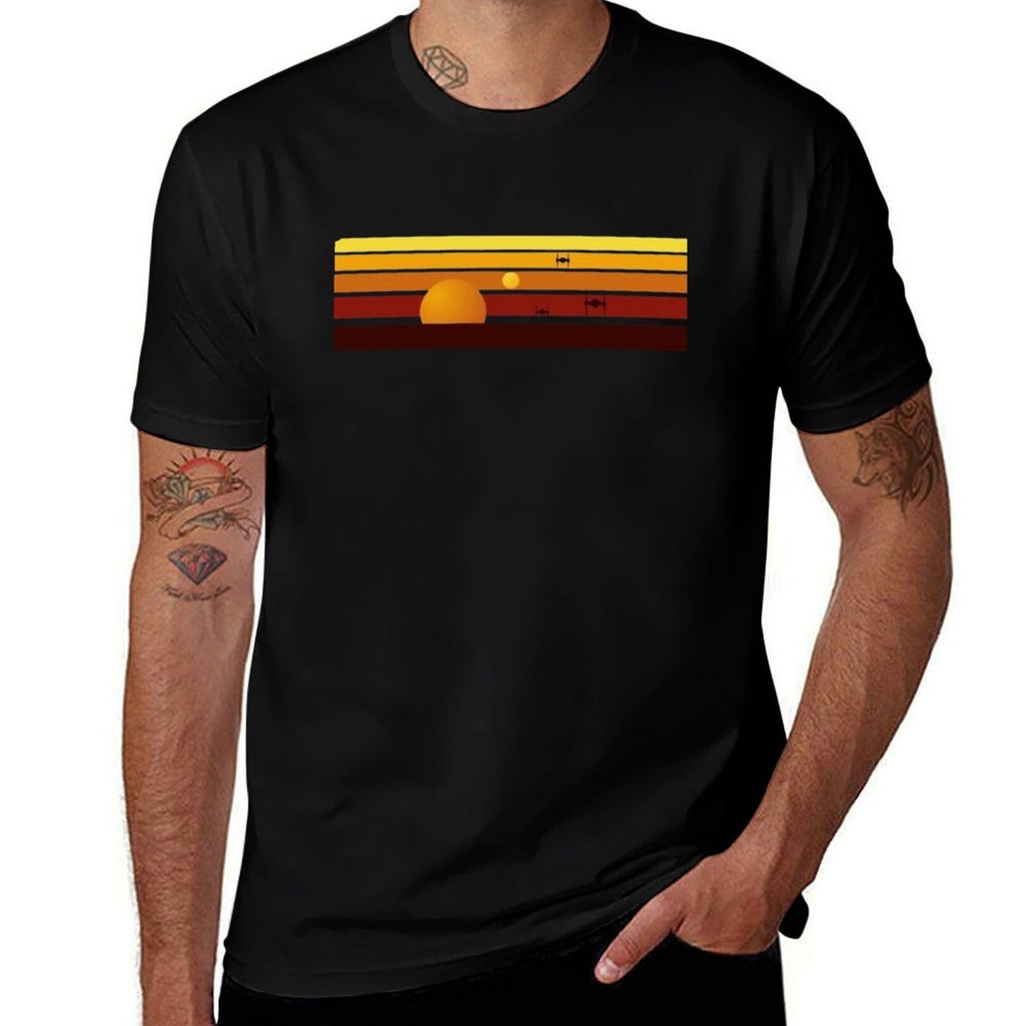 TATOOINE SUN  Stretchy T-Shirt