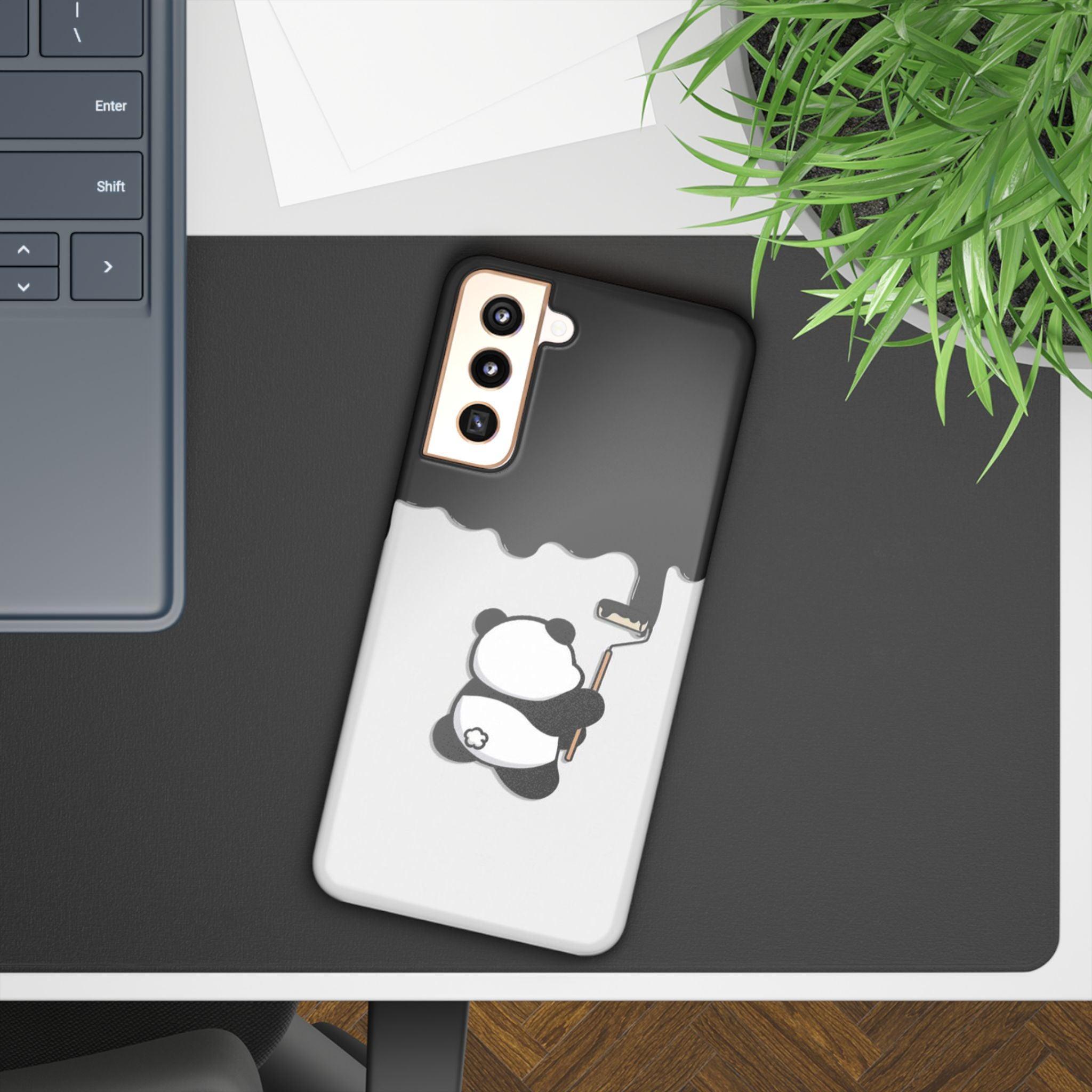 Artistic Panda Phone Case – A Masterpiece in the Making!