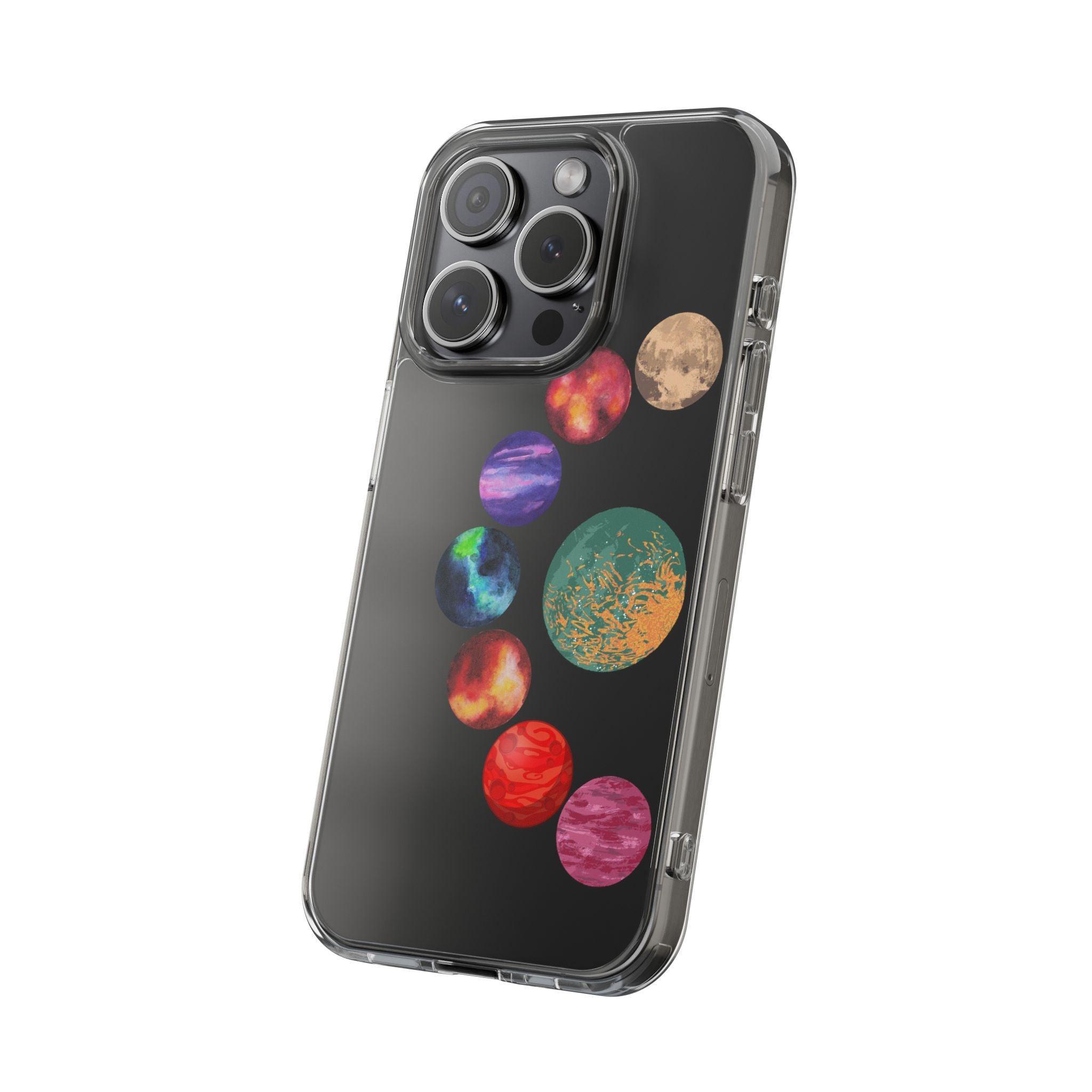 Clear Cases Lunar With Eight Colors