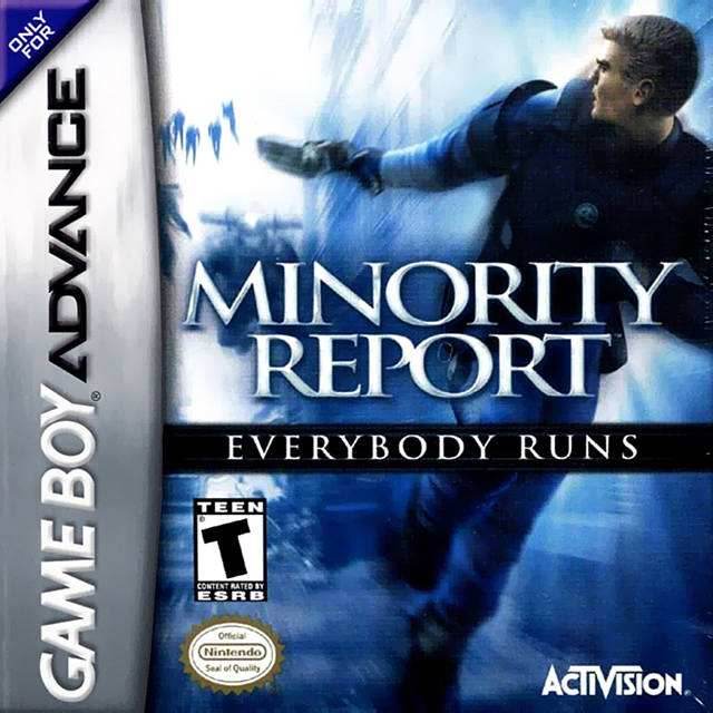 Minority Report: Everybody Runs (Gameboy Advance) - Game Manual Only