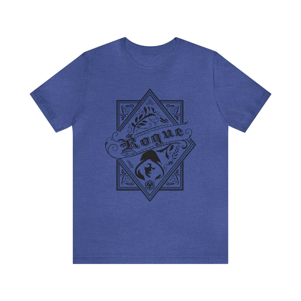 Rogue Class Shirt - Heather True Royal / S