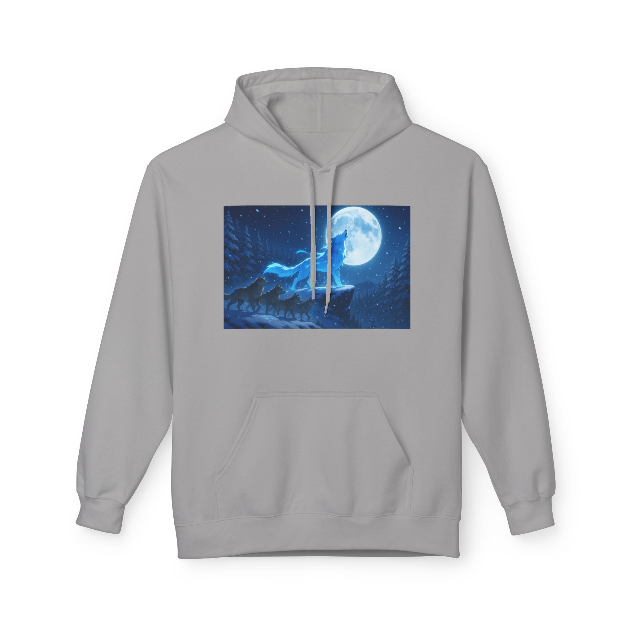 the Blue wolf Spirit hoodie