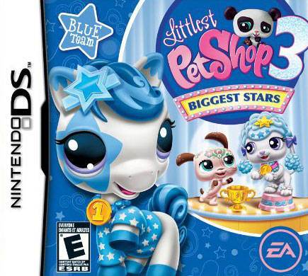 Littlest Pet Shop 3: Biggest Stars: Blue Team (Nintendo DS) - Game Manual Only
