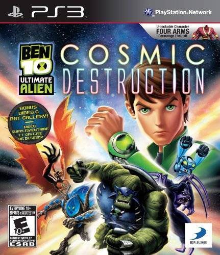 Ben 10: Ultimate Alien Cosmic Destruction (Playstation 3) - Game Manual Only