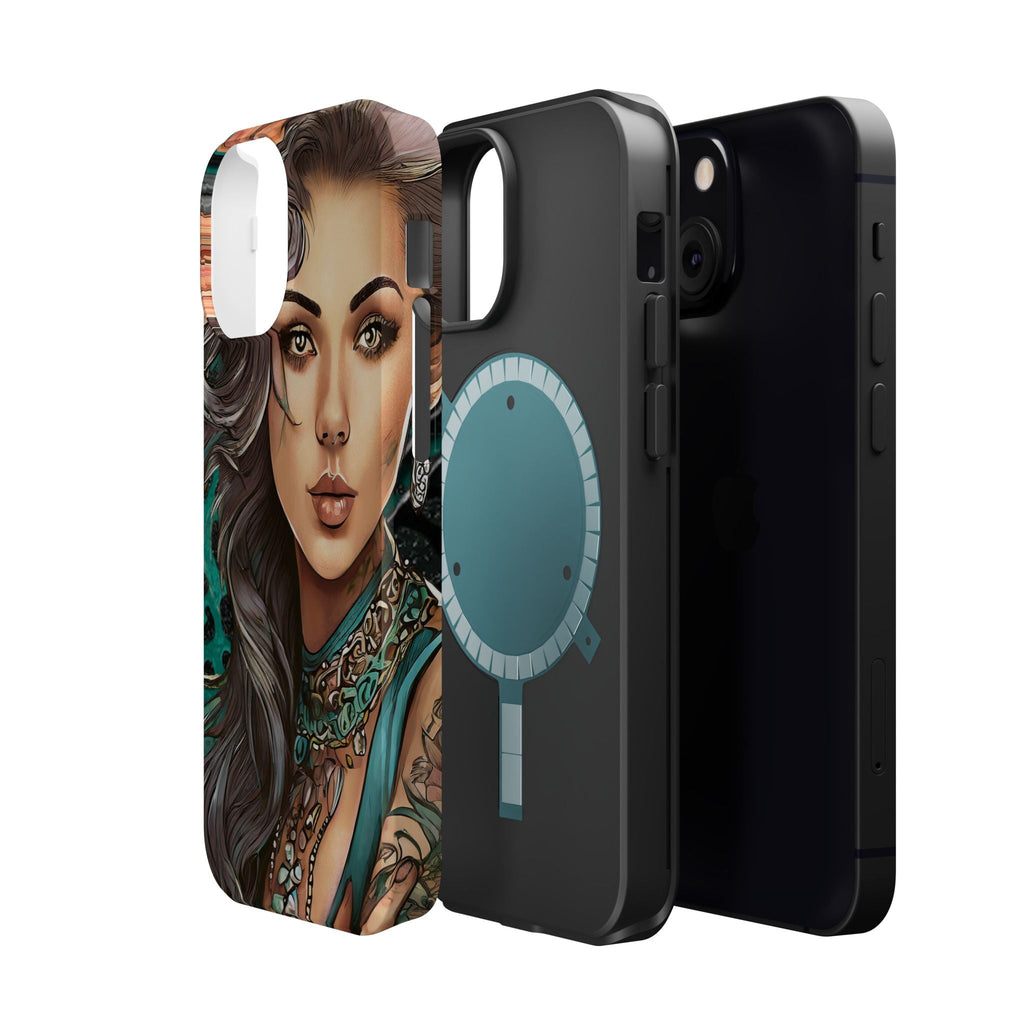 Vibrant Beauty Magnetic Tough Phone Case