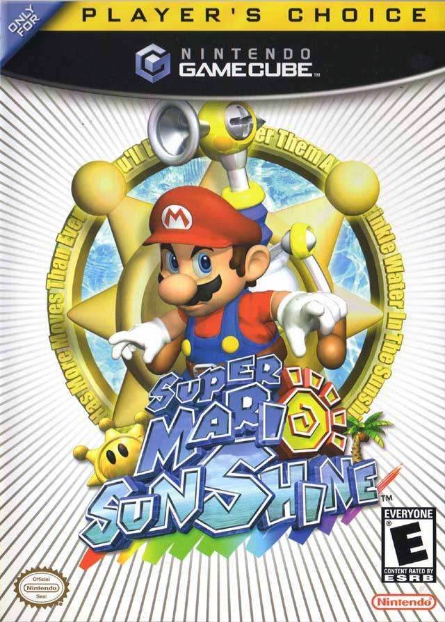 Super Mario Sunshine (Player's Choice) (Gamecube) - Game Manual Only