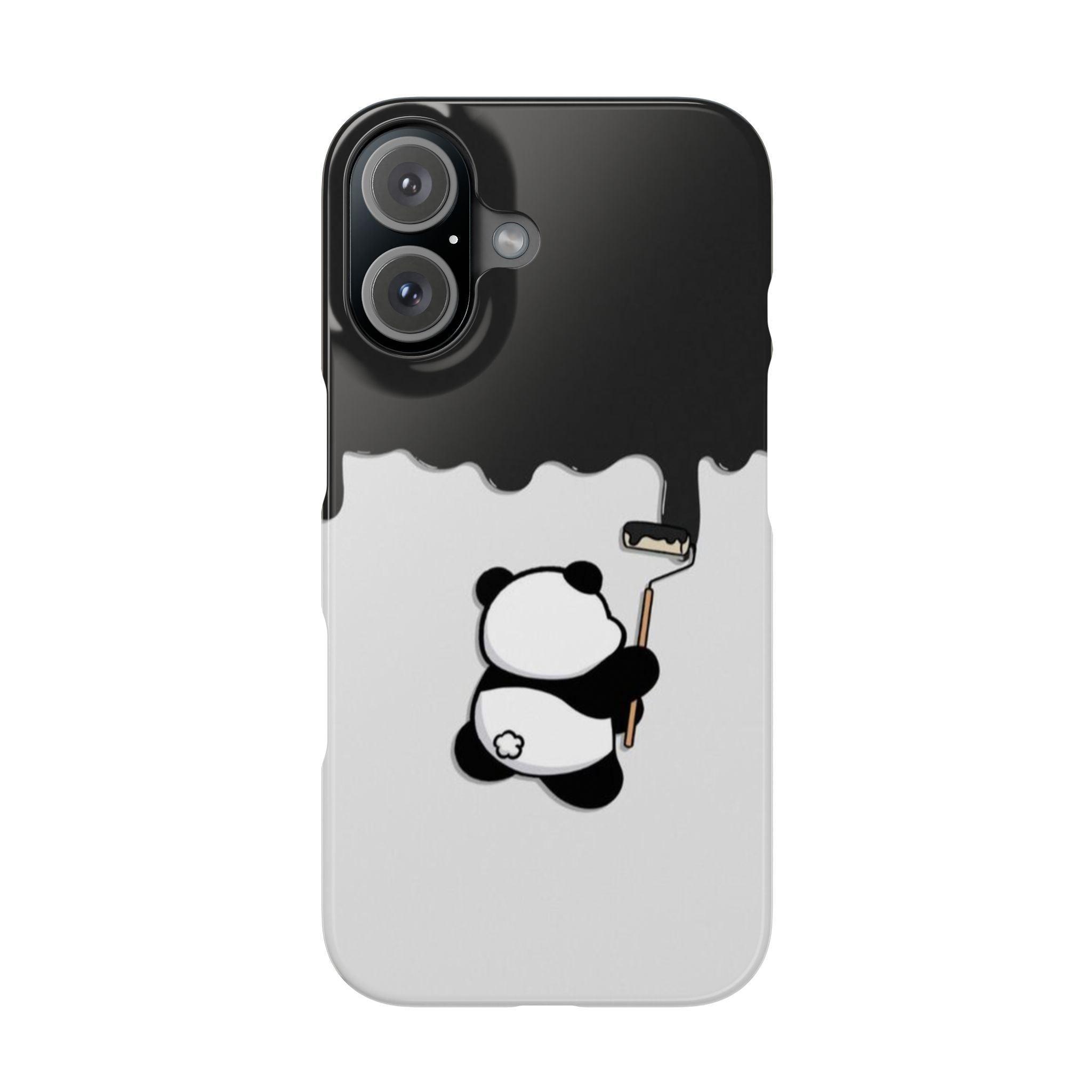 Artistic Panda Phone Case – A Masterpiece in the Making!