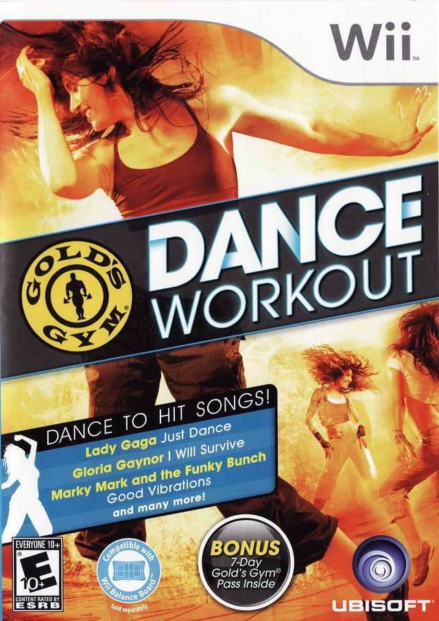 Gold's Gym Dance Workout (Wii) - Game Manual Only