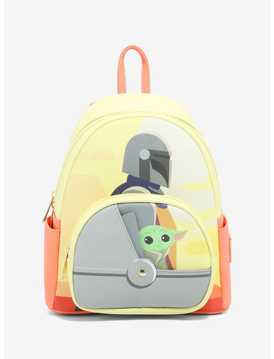Loungefly Star Wars The Mandalorian The Child Pram Mini Backpack New York Comic Con Exclusive