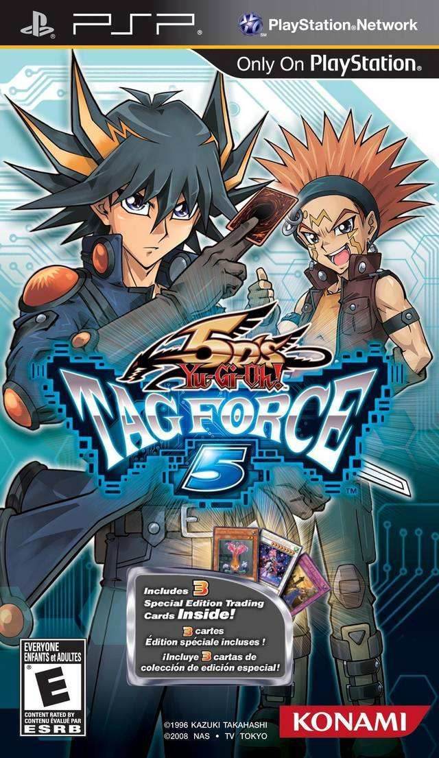Yu-Gi-Oh! 5D's Tag Force 5 (PSP) - Game Manual Only