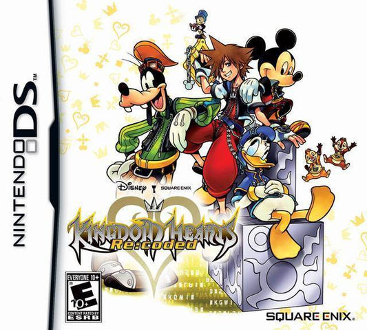 Kingdom Hearts: Re:coded (Nintendo DS) - Game Manual Only